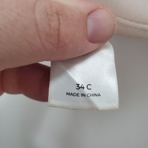 Target Women's Burgundy Textured‎ Plunge Neck Underwire Swim Top Bikini Size 34C - Picture 4 of 7